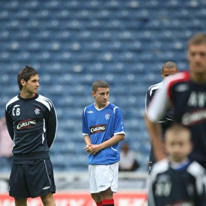 Rangers Football Club: Training Session with Dean Furman and the Mascot (2008)