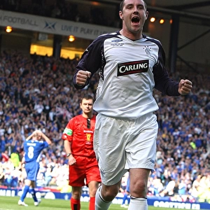 Rangers Kris Boyd Scores the Thrilling Winning Goal in the 2008 Scottish Cup Final