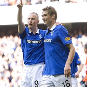 Rangers Miller and Jelavic: Four-Goal Blitz Against Dundee United at Ibrox