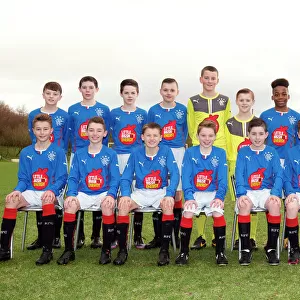 Rangers U13 Team: Scottish Cup Champions - Murray Park Rangers