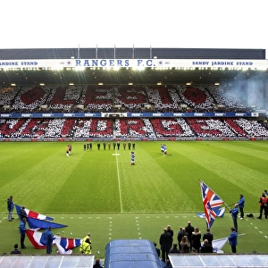 Rangers vs Alloa Athletic: Remembrance Day Tribute at Ibrox Stadium - Scottish Cup Champions 2003