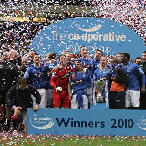 Trophies Fine Art Print Collection: Co-operative Insurance Cup Winners 2010