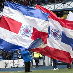 Scottish Cup Victory: Rangers Flag Bearers Triumph at Ibrox Stadium (2003)