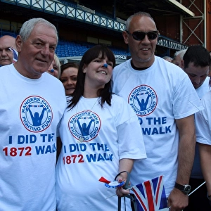 Sea of Supporters: The 1872 Walk at Ibrox Stadium