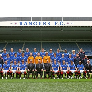 Rangers Team Previous Seasons Pillow Collection: 2008-09 Squad