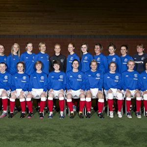 Season 2013-14 Framed Print Collection: Rangers Ladies 2013