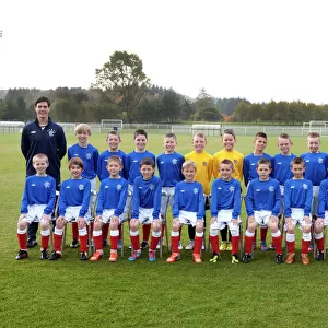 Youth Teams 2012-13 Photographic Print Collection: Rangers U11's