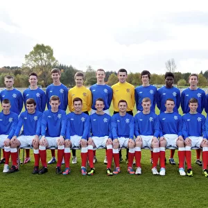 Youth Teams 2012-13 Photographic Print Collection: Rangers U16-17's