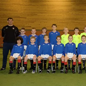 2009-10 Squad Canvas Print Collection: Under 11s and U12s Team and Headshot