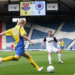 Thrilling Scottish Cup Semi-Final Showdown: Rangers vs St. Johnstone (2007/2008) - A Penalty Shootout Battle: 1-1, Rangers Hampden Triumph (4-3)