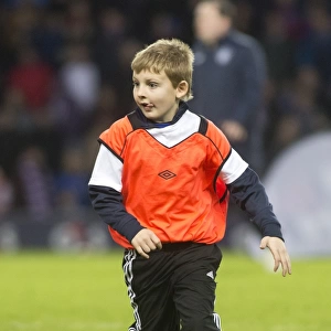 Young Rangers Shining at Ibrox: Half Time Excitement during Rangers vs Elgin City (1-1)