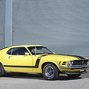 Ford Mustang Boss 302 1970 Yellow & black