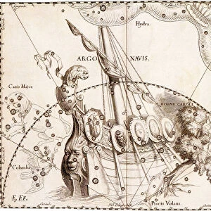 Hevelius: Argo from Uranographia