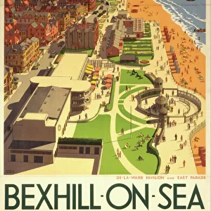 Sussex Metal Print Collection: Bexhill