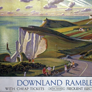 Sussex Metal Print Collection: Beachy Head