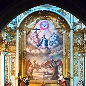 A Baroque Altar in Old Town Quito