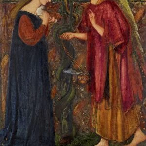 The Annunciation (w / c with gouache on paper)