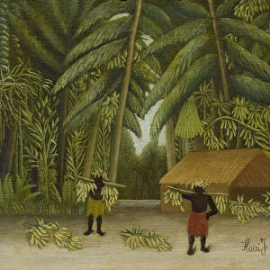 Banana Harvest, 1907-10 (oil on canvas)