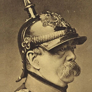 Otto von Bismarck (b / w photo)