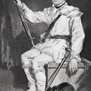 Portrait of Daniel Morgan (1736-1802) (litho)