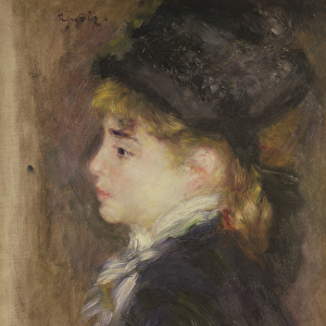 Portrait of a woman, possibly Margot, c. 1876-78 (oil on canvas)