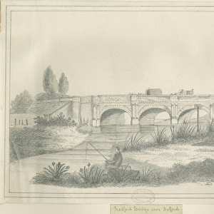 Stafford - Radford Bridge: pencil drawing, nd [?19th cent] (drawing)
