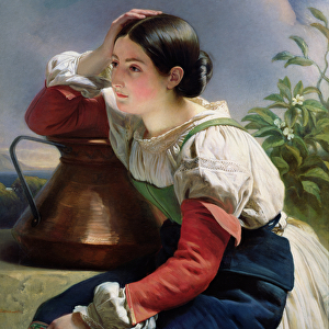 Young Italian at the Well, c. 1833-34 (oil on canvas)