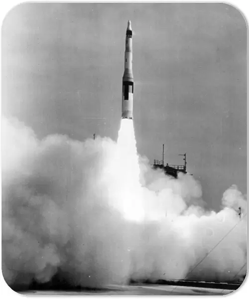 Boeing SM-80 Minuteman ICBM is launched