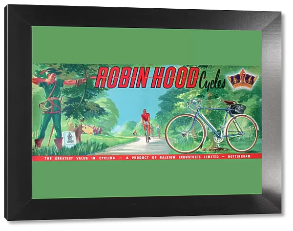 Poster, Robin Hood Cycles