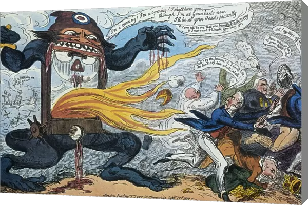 CRUIKSHANK, George (1792-1878). Cartoon called A