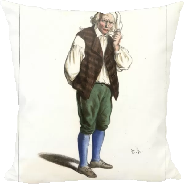 Lesueur as Valentin Pere in George Sands Le