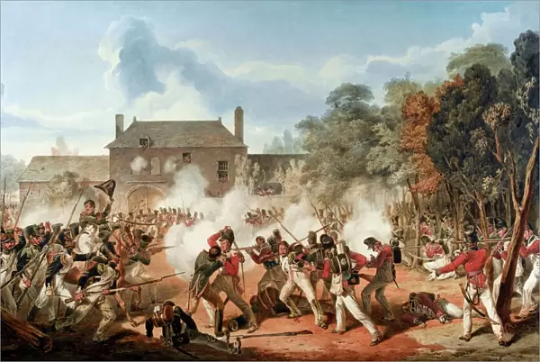 Defence of Chateau de Hougoumont - Battle of Waterloo