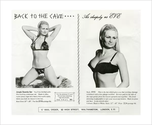 Estelle Lingerie Glamour Wear - Back to the Cave