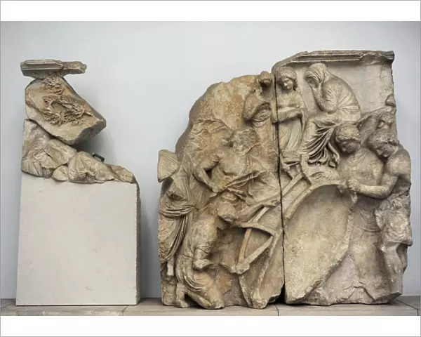 Pergamon Altar. Telephos Frieze. Detail