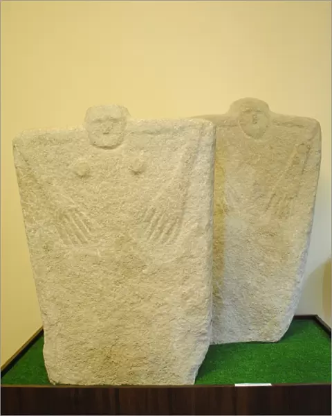 Anthropomorphic stone stelae. Yamna Culture. 36th-23rd centu