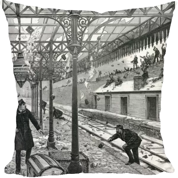Railway strike in Scotland 1891