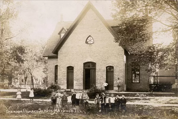 Emerson Primary School, Maywood, Illinois, USA