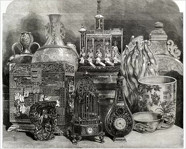 Articles in the Chinese Exhibition at Crystal Palace, 1865