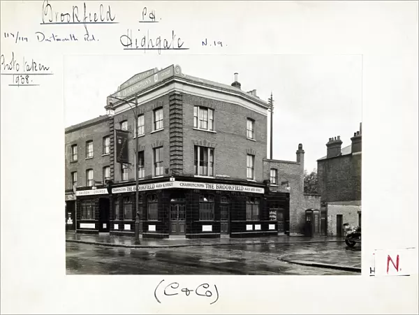 Photograph of Brookfield PH, Highgate, London
