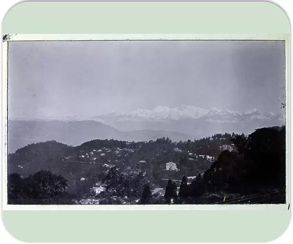 View of Darjeeling, West Bengal, India, from a fascinating album which reveals new details on a little-known campaign in which a British military force brushed aside Tibetan defences to capture Lhasa, in 1904