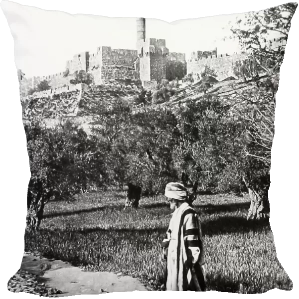 Israel Jerusalem Tower of Hippicus pre-1900