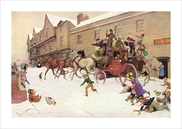 In the Days of Dickens by Cecil Aldin