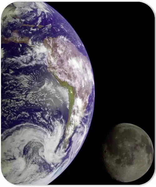 The Earth and Moon