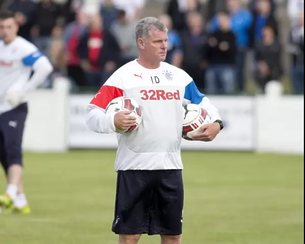 Rangers FC: Pre-Season Friendly vs. Buckie Thistle at Victoria Park - Coach Ian Durrant Leads the Team