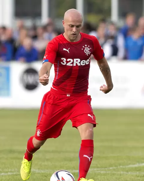 Scottish Cup Champion Nicky Law of Rangers in Action: 2003 Pre-Season Friendly vs. Buckie Thistle