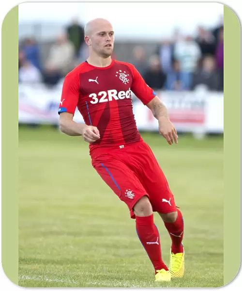 Rangers Nicky Law: Scottish Cup Champion in Action vs. Buckie Thistle (2003)