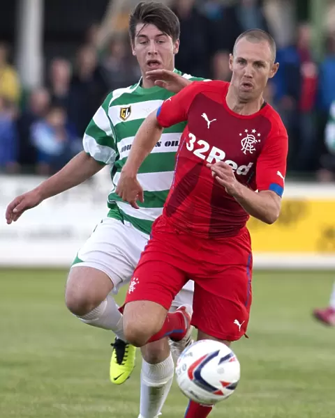 Rangers Kenny Miller: In Action During Rangers vs. Buckie Thistle (Scottish Cup Winning Moment, 2003)