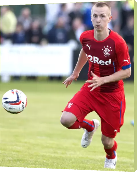 Rangers Robbie Crawford in Action: Pre-Season Victory at Buckie Thistle (Scottish Cup Champions 2003)