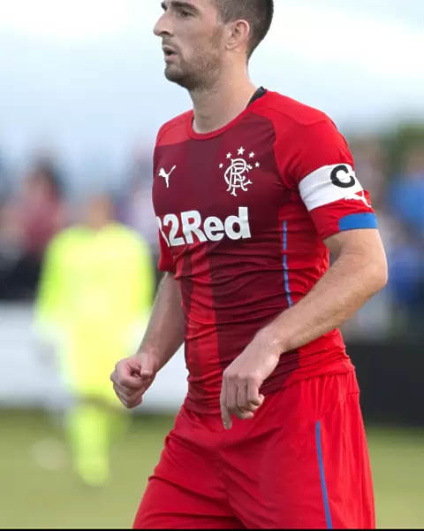 Rangers Lee Wallace: In Action During Pre-Season Friendly vs. Buckie Thistle at Victoria Park - Scottish Cup Champion (2003)
