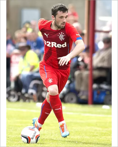 Rangers Nicky Clark Faces Off Against Brora Rangers in Pre-Season Clash at Dudgeon Park